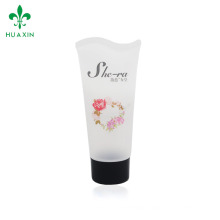 Cosmetic plastic transparent tube for cosmetic tube containers for skin care products